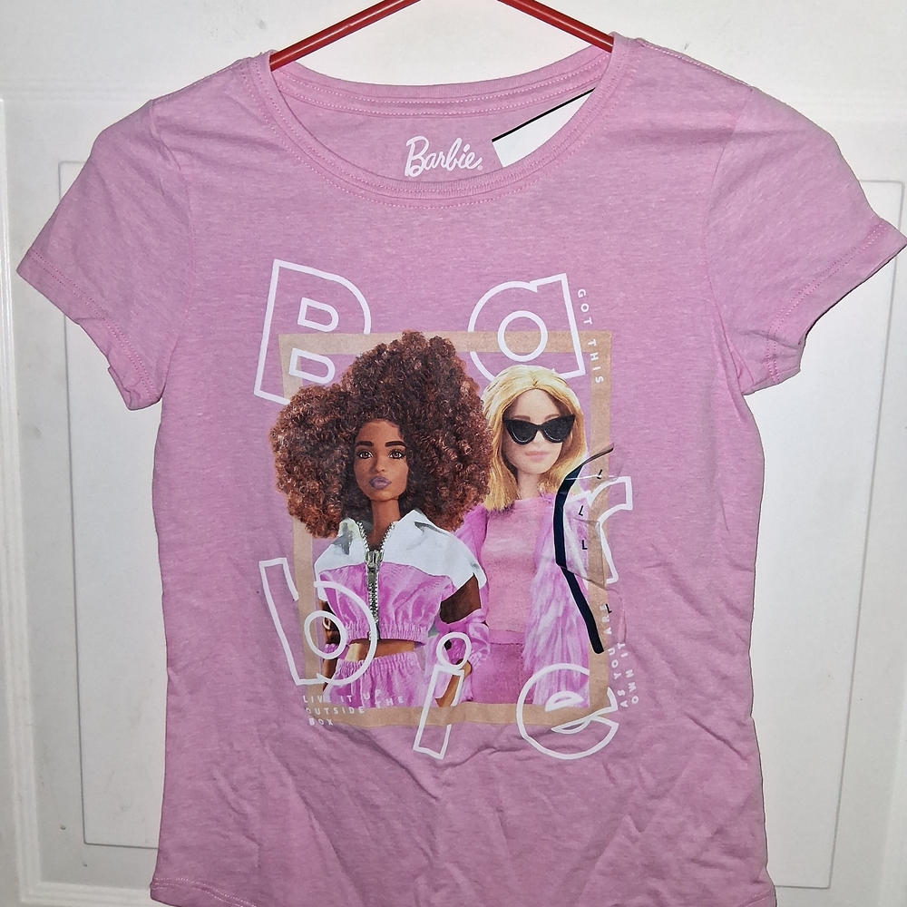 Barbie Pink Graphic Short Sleeve Tee